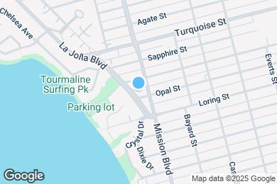 Map image of the property - 5051 La Jolla Blvd