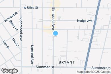Map image of the property - 405 Elmwood Ave
