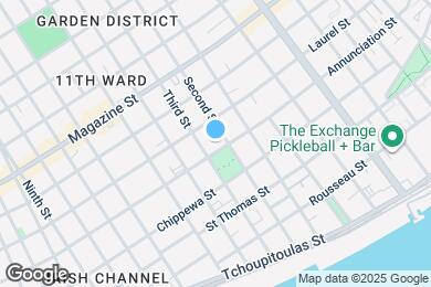 Map image of the property - 2513 Annunciation St