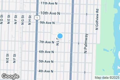 Map image of the property - 702 N L St