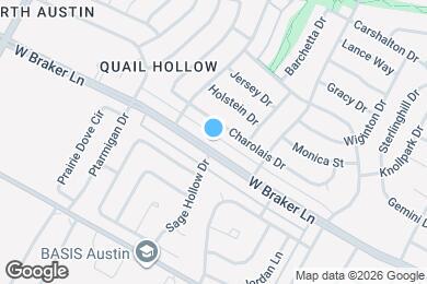 Map image of the property - 1600 W Braker Ln