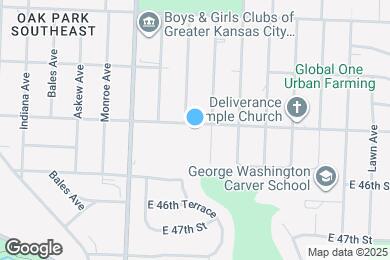 Map image of the property - 4007 E 45th St