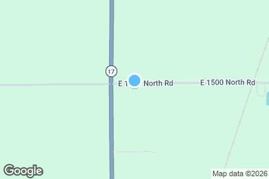 Map image of the property - 10530 E 1500 North Rd