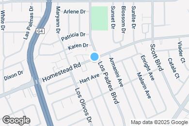 Map image of the property - 2312 Homestead Rd
