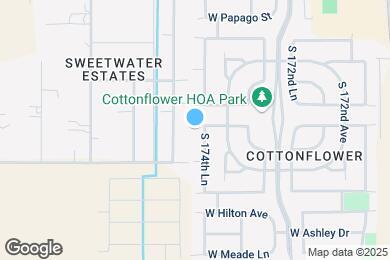 Map image of the property - 17491 W Mohave St