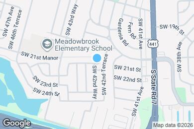 Map image of the property - 2XXX SW 42nd St