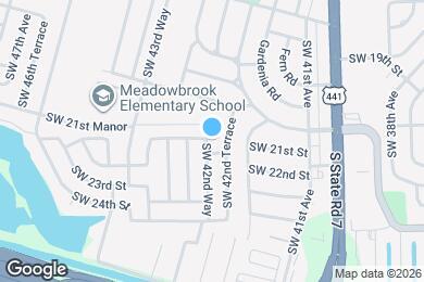 Map image of the property - 2XXX SW 42nd Way