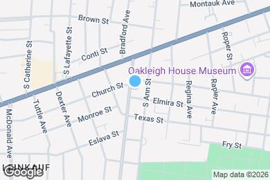 Map image of the property - 207 Michigan Ave