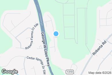 Map image of the property - 3277 Westridge Ln SW