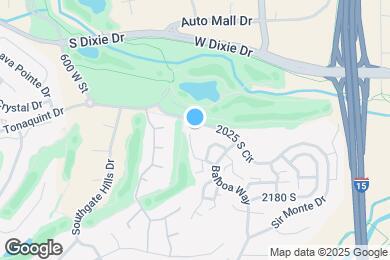 Map image of the property - 300 W 2025 S