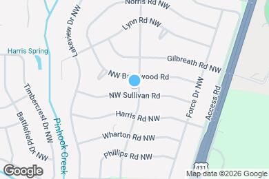 Map image of the property - 4201 NW Kenwood Dr
