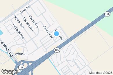 Map image of the property - 11406 Citrus Dr