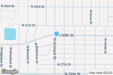 Map image of the property - 5018 N 30th St