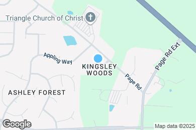 Map image of the property - 108 Kingsley Woods Dr