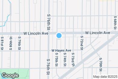 Map image of the property - 2328 S 75th St