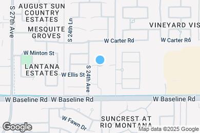 Map image of the property - 7323 S 23rd Dr