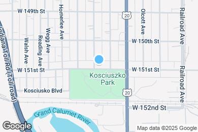 Map image of the property - 918 W 151st St