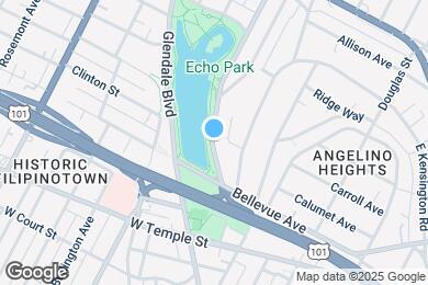 Map image of the property - 674 Echo Park Ave