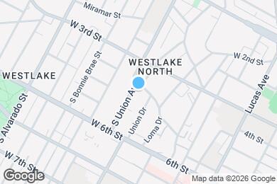 Map image of the property - 410 S Union Ave