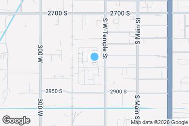Map image of the property - Hawthorne Townhomes