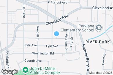 Map image of the property - 1283 Gus Thornhill Jr Dr