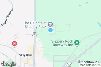 Map image of the property - The Heights at Slippery Rock - Near SRU