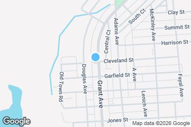 Map image of the property - 711 Grant Ave