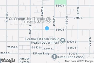 Map image of the property - Red Cliff Gardens