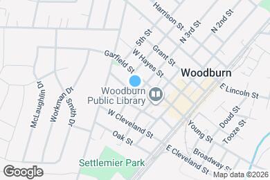 Map image of the property - 241 N 3rd St