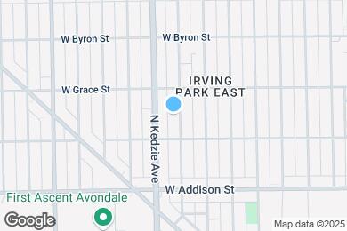 Map image of the property - 3726 N Troy St