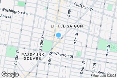 Map image of the property - 1156 E Passyunk Ave