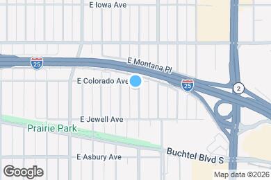 Map image of the property - 1819 S Madison St