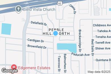 Map image of the property - 3512 E Glen Dr