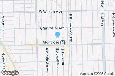 Map image of the property - 4423 N Wolcott Ave