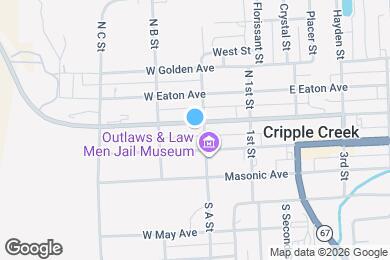 Map image of the property - 206 W Carr Ave