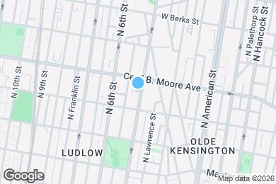 Map image of the property - 1628 N 5th St