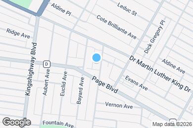 Map image of the property - 1337 Walton Ave