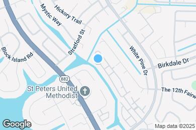 Map image of the property - 1332 Waterway Cove Dr