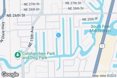 Map image of the property - 2217 NE 17th Ter