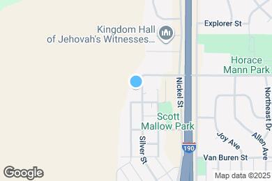 Map image of the property - 1111 Silver St