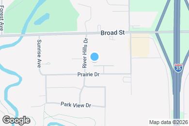 Map image of the property - 1433 Prairie Dr