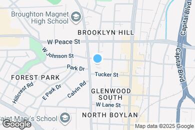 Map image of the property - 618 S Boylan Ave