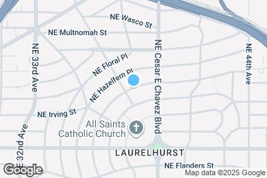 Map image of the property - 816 NE Laurelhurst Pl