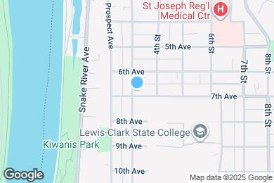 Map image of the property - 627 3rd St