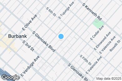 Map image of the property - 501 East Santa Anita