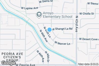 Map image of the property - 11001 N 45th Ln