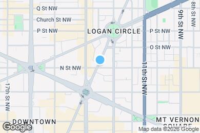 Map image of the property - 1313 Vermont Ave NW