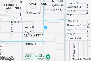 Map image of the property - 2605 Bay St