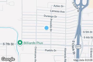 Map image of the property - 5326 Taos Dr