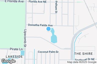 Map image of the property - Westshore Palm Bay